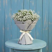 Букет цветов из:  Гипсофила в Малышева