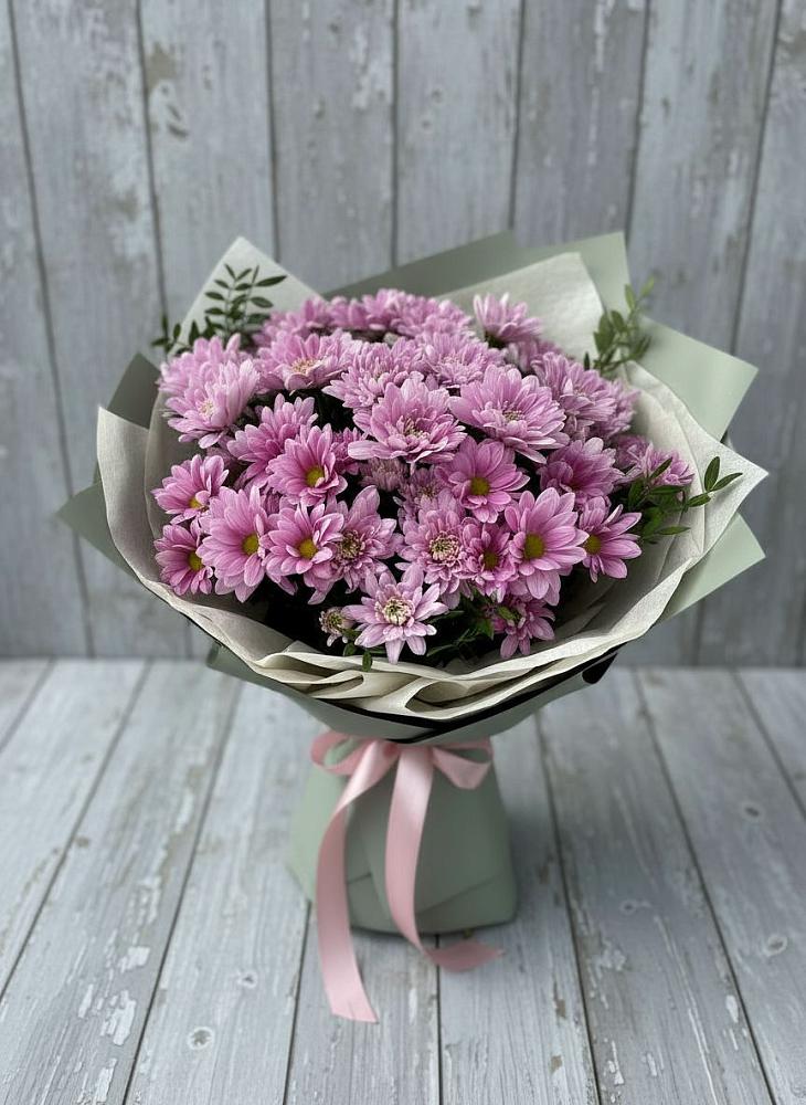 Букет цветов из: Хризантемы в Малышева