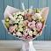 Букет цветов из: Альстромерии и Розы в Малышева