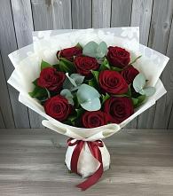 Букет цветов из:  Розы в Малышева