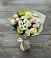 Букет цветов из: Альстромерии, Розы и Хризантемы в Малышева