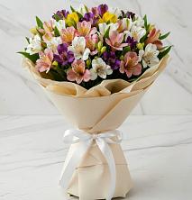 Букет цветов из:  Альстромерии в Малышева