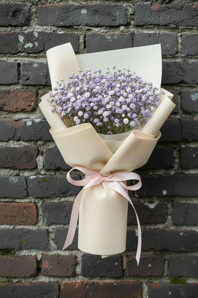 Букет цветов из: Гипсофила в Малышева