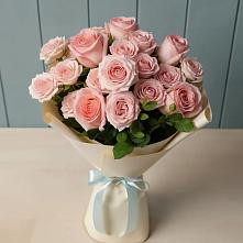 Букет Розовый шарм в Малышева