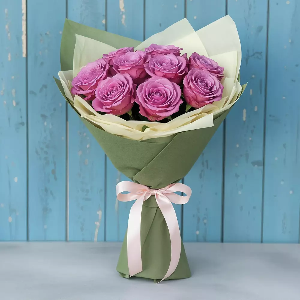 Букет Розы Фёрст Леди в Малышева