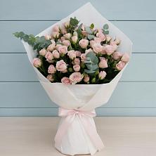 Букет цветов из:  Розы в Малышева