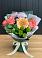 Букет цветов из: Гвоздики, Розы, Герберы и Хризантемы в Малышева